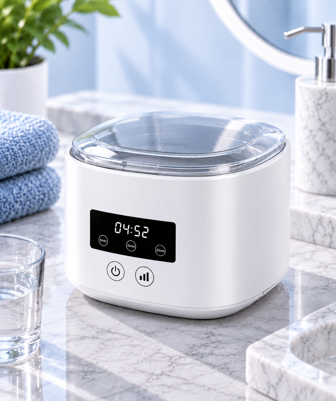 HALOXI Cleario — Nettoyeur ultrasonique pour appareils dentaires